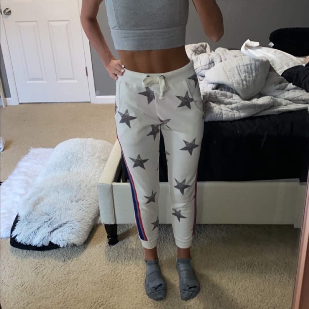 SUPER COMFY stars and stripes joggers